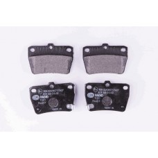 8DB 355 010-521 HELLA Комплект гальмівних колодок дисковий гальм
