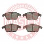 K6072282 MASTER-SPORT GERMANY Комплект гальмівних колодок дисковий гальм