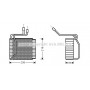 FDV109 AVA QUALITY COOLING Випарник кондиціонера