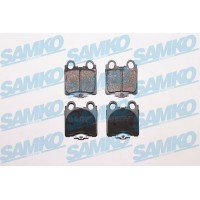 5SP1051 SAMKO Комплект гальмівних колодок дисковий гальм
