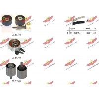 04.5368 AUTOKIT Комплект ременя ГРМ