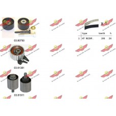 04.5368 AUTOKIT Комплект ременя ГРМ