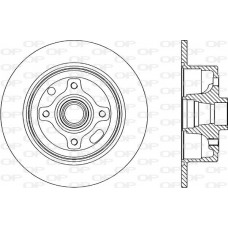 BDR1413.10 OPEN PARTS Гальмівний диск