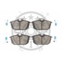BP-10208 OPTIMAL Комплект гальмівних колодок дисковий гальм