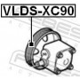 VLDS-XC90 FEBEST Ремінний шків насос гідропідсилювача