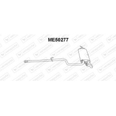 ME50277 VENEPORTE Глушник вихлопних газів кінцевий