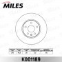 K001189 MILES Гальмівний диск