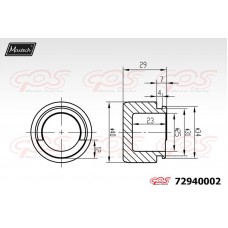 72940002 MAXTECH Поршень корпус скоби гальма