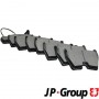 1163609310 JP GROUP Комплект гальмівних колодок дисковий гальм