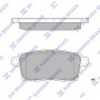 SP1604 Hi-Q Комплект гальмівних колодок дисковий гальм