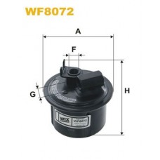 WF8072 WIX FILTERS Паливний фільтр