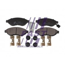FT29130 FAST Колодки гальмівні дисковые передние CITROEN JUMPER  06-, FIAT DUCATO 06-14, PEUGEOT BOXER 06-