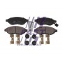 FT29130 FAST Колодки гальмівні дисковые передние CITROEN JUMPER  06-, FIAT DUCATO 06-14, PEUGEOT BOXER 06-