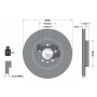 BDS1757 BENDIX Braking Гальмівний диск