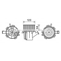 MC8018 AVA QUALITY COOLING Вентилятор салону