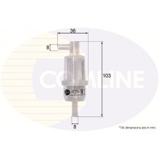 EFF043 COMLINE Паливний фільтр