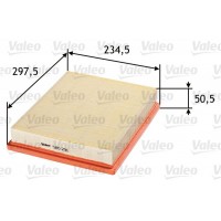 585291 VALEO Повітряний фільтр