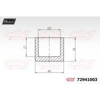 72941003 MAXTECH Поршень корпус скоби гальма
