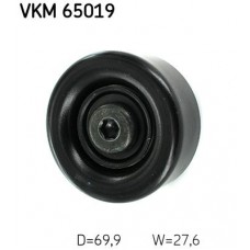 VKM 65019 SKF Паразитный / ведущий ролик, Поліклиновий ремінь