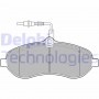 LP1995 DELPHI КомплеК т гальмівних колодок, дискове гальмо