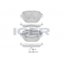 182288 ICER Комплект гальмівних колодок дисковий гальм