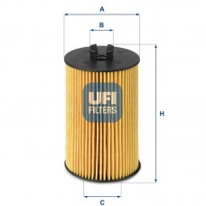25.012.00 UFI Масляний фільтр