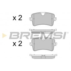 BP3502 BREMSI Комплект гальмівних колодок дисковий гальм