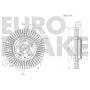 5815203278 EUROBRAKE Гальмівний диск