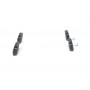 0 986 494 255 BOSCH Комплект гальмівних колодок дисковий гальм