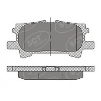 SP 394 PR SCT - MANNOL Комплект гальмівних колодок дисковий гальм