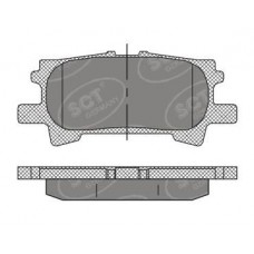 SP 394 PR SCT - MANNOL Комплект гальмівних колодок дисковий гальм