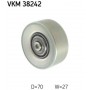 VKM 38242 SKF Паразитный / ведущий ролик, Поліклиновий ремінь