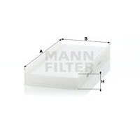 CU 3240 MANN-FILTER Фільтр повітря у внутрішньому просторі