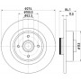 MDC2201 MINTEX Гальмівний диск