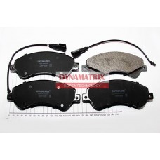 DBP1929 DYNAMATRIX Комплект гальмівних колодок дисковий гальм