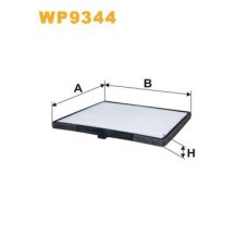WP9344 WIX FILTERS Фільтр повітря у внутрішньому просторі