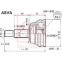 VW-010 ASVA Шарнирный комплект, Привідний вал