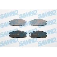5SP376 SAMKO Комплект гальмівних колодок дисковий гальм