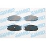 5SP376 SAMKO Комплект гальмівних колодок дисковий гальм