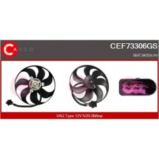 CEF73306GS CASCO Вентилятор охолодження двигуна