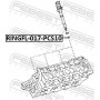 RINGFL-017-PCS10 FEBEST Комплект уплотнительных колец, клапанная форсунка