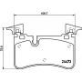 8DB 355 014-811 HELLA Комплект гальмівних колодок дисковий гальм