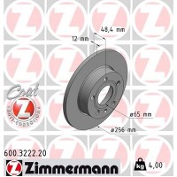 600.3222.20 ZIMMERMANN Гальмівний диск