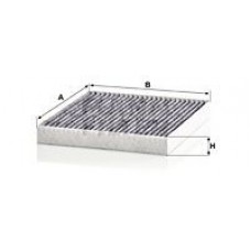 CUK 24 017 MANN-FILTER Фільтр повітря у внутрішньому просторі