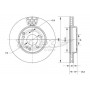 TX 71-06 TOMEX Brakes Гальмівний диск