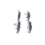 0 986 494 898 BOSCH Комплект гальмівних колодок дисковий гальм