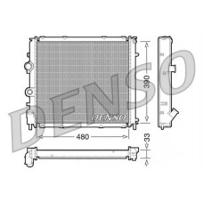 DRM23011 DENSO Радіатор охолодження двигуна