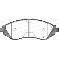 BPA0645.02 OPEN PARTS КомплеК т гальмівних колодок, дискове гальмо