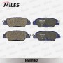 E510562 MILES Комплект гальмівних колодок дисковий гальм