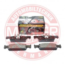 K6072982 MASTER-SPORT GERMANY Комплект гальмівних колодок дисковий гальм